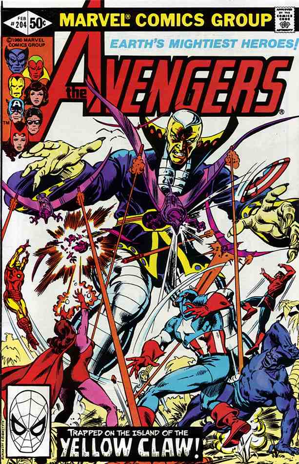 Avengers, The comic issue 204